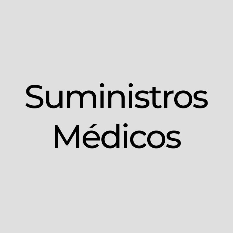 Suministros médicos