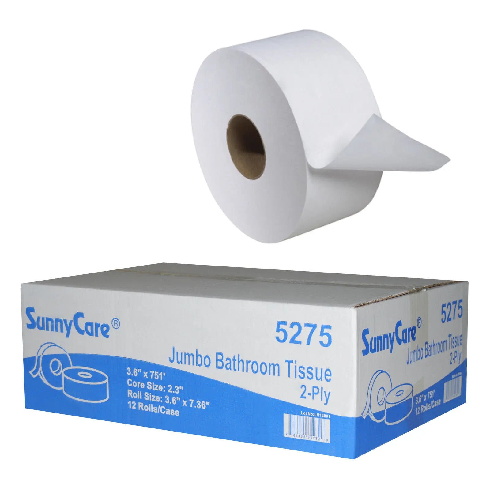 SunnyCare® Jr. Jumbo Bath Tissue 2-ply