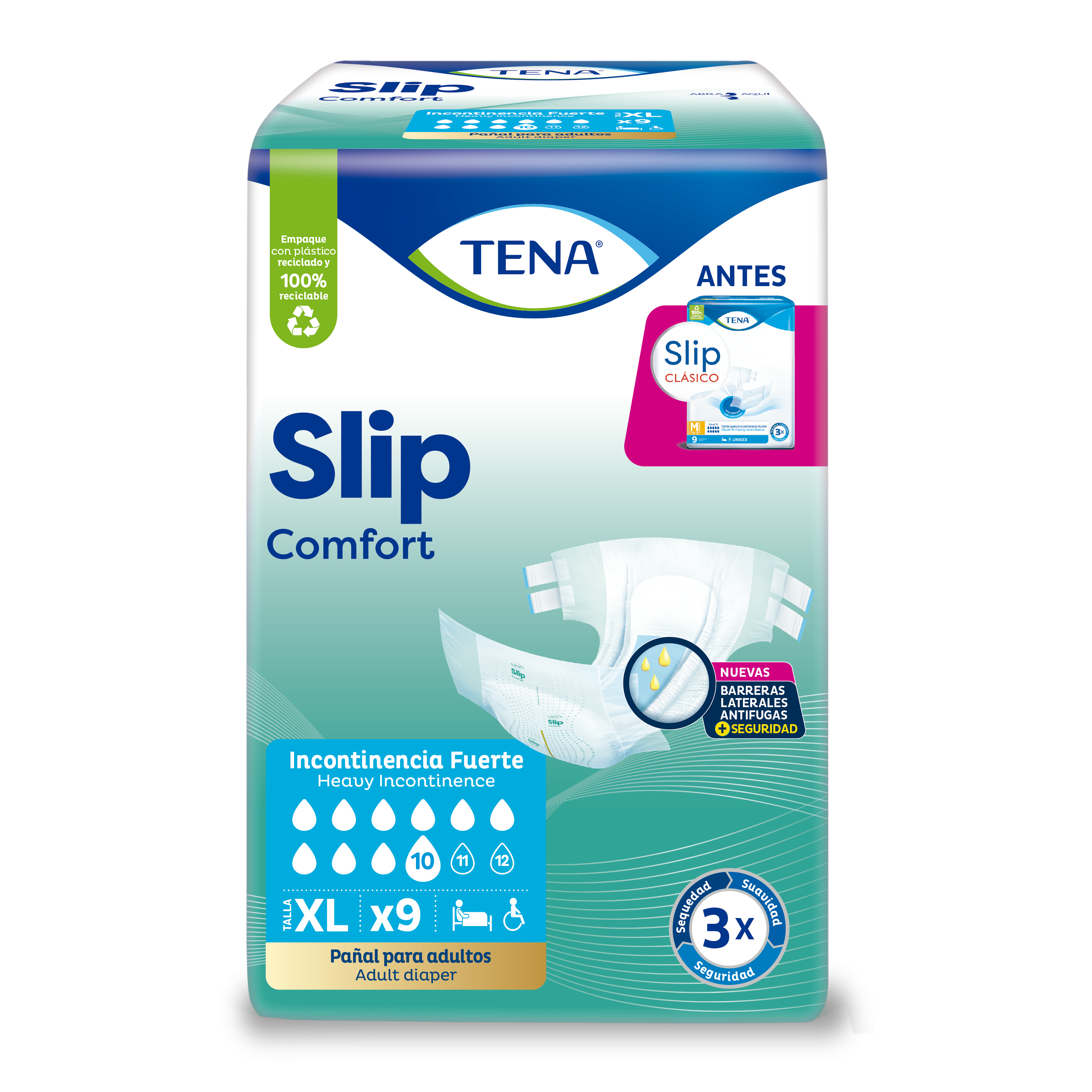TENA Pañal Slip Comfort