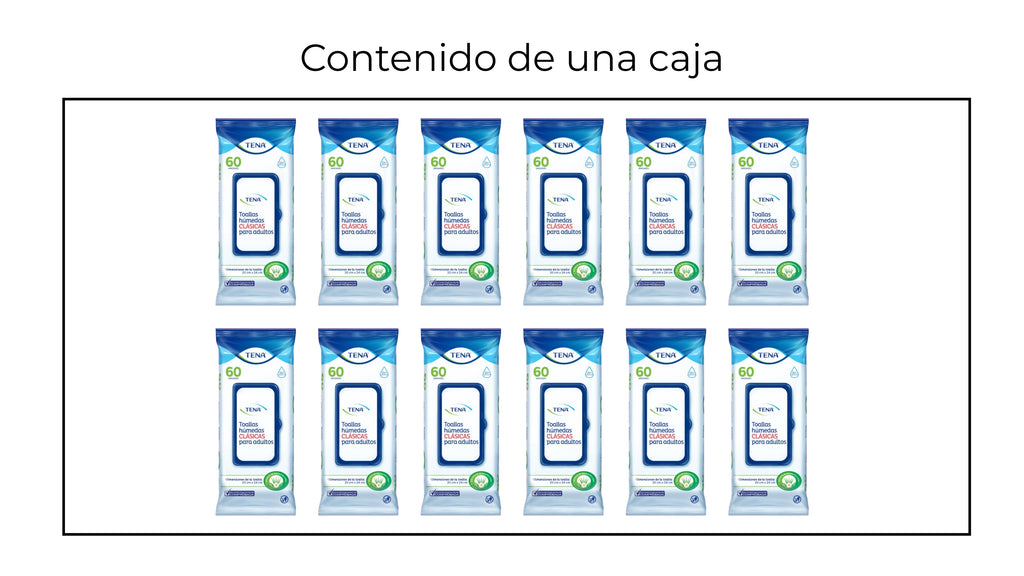 TENA Toallas Húmedas Clásicas