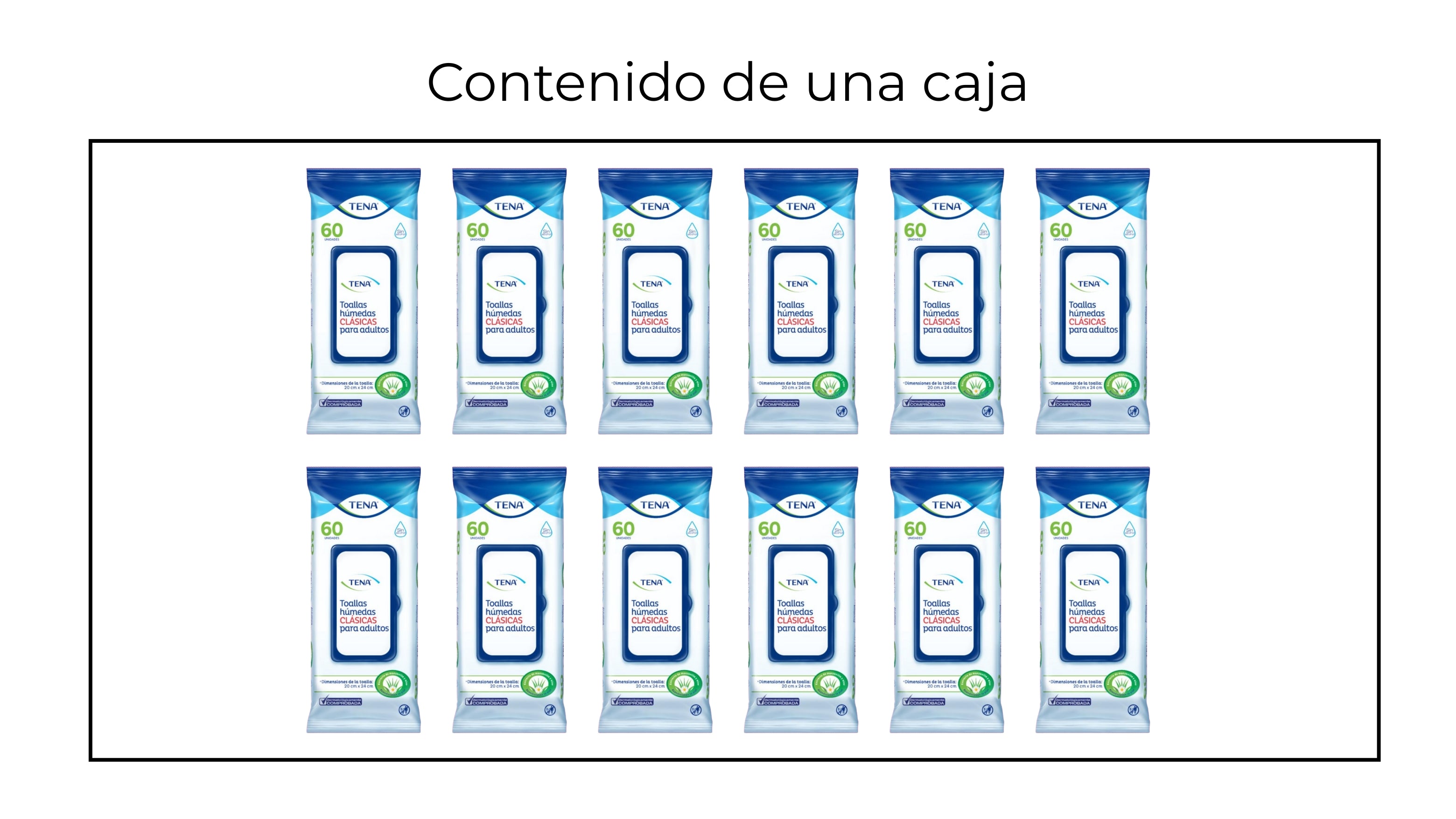 TENA Toallas Húmedas Clásicas