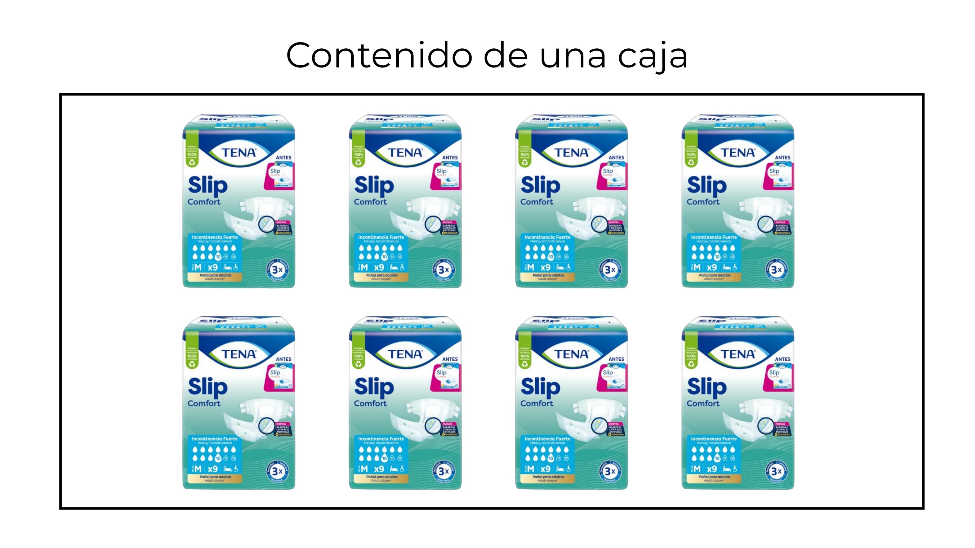 TENA Pañal Slip Comfort