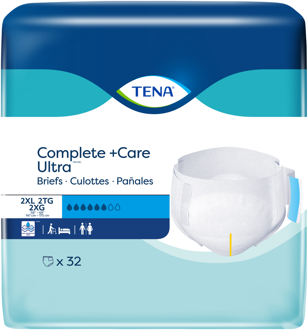TENA Pañal Complete + Care Ultra
