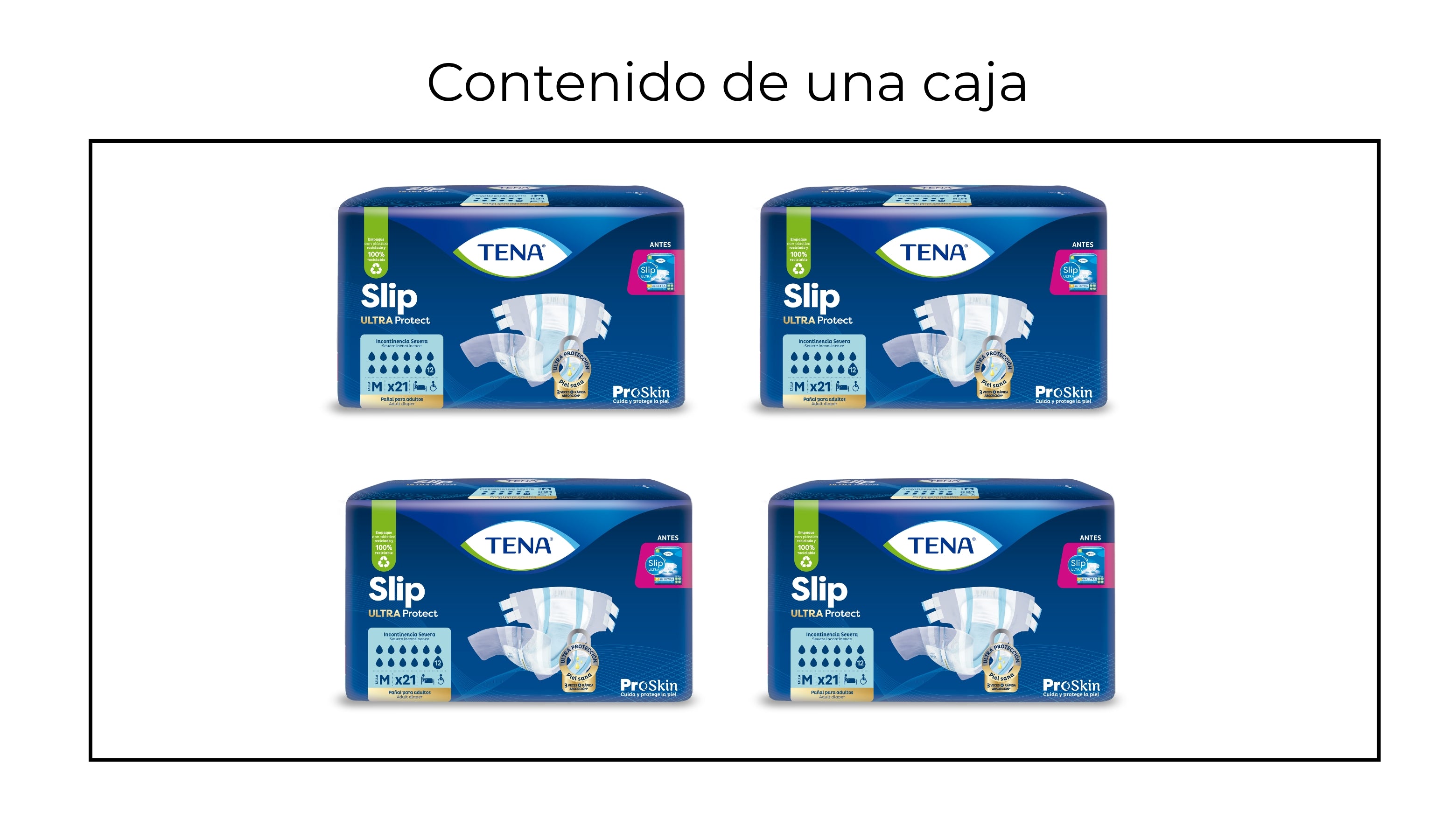 TENA Pañal Slip Ultra Protect