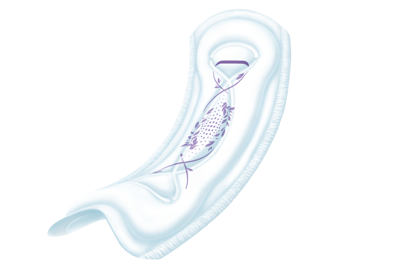 TENA Discreet Maxi Pads