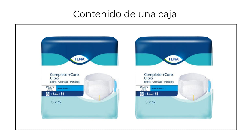 TENA Pañal Complete + Care Ultra