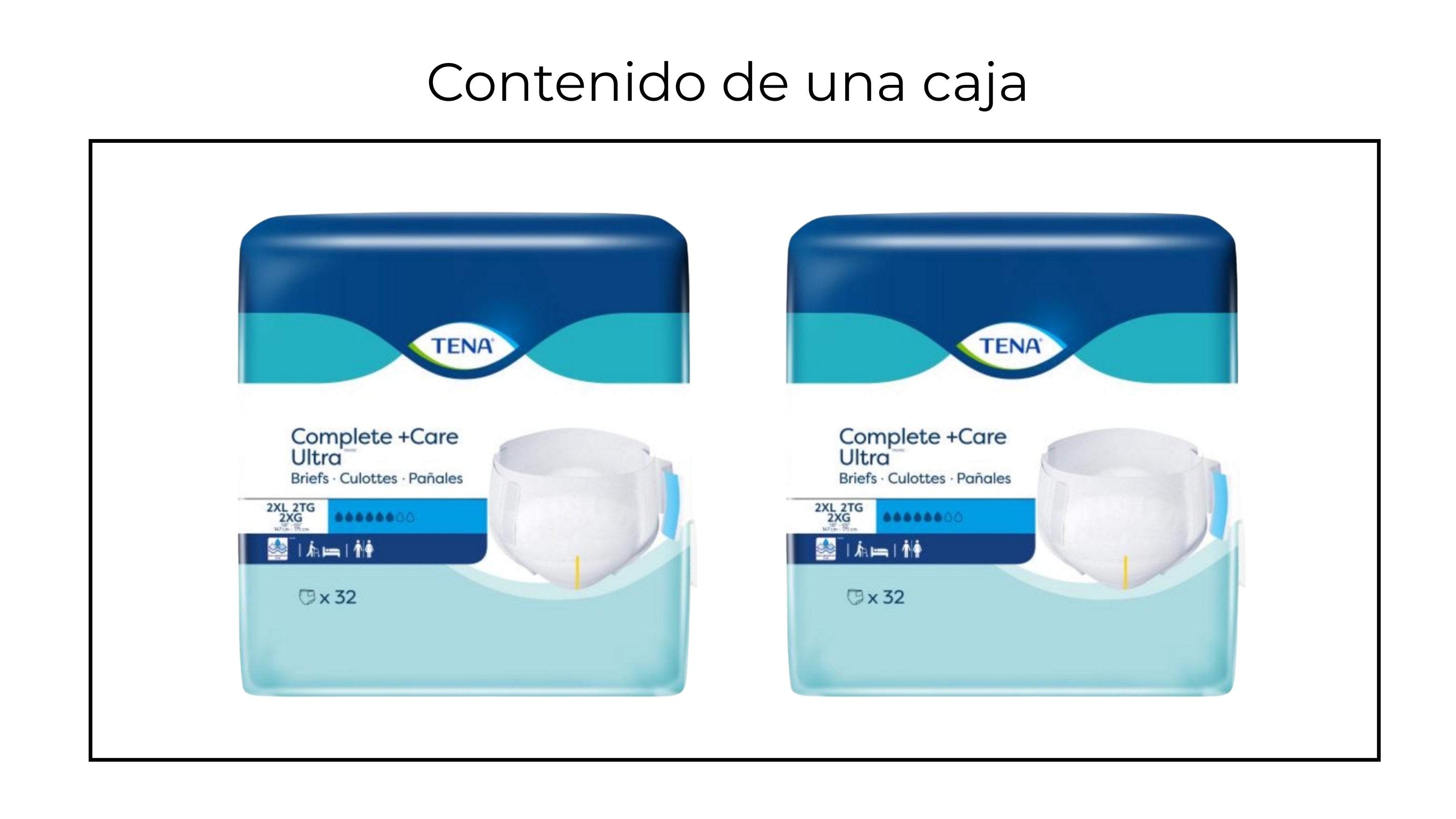TENA Pañal Complete + Care Ultra